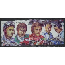 ARGENTINA 1991 GJ 2537/40 SERIE COMPLETA DE ESTAMPILLAS NUEVAS MINT U$ 8